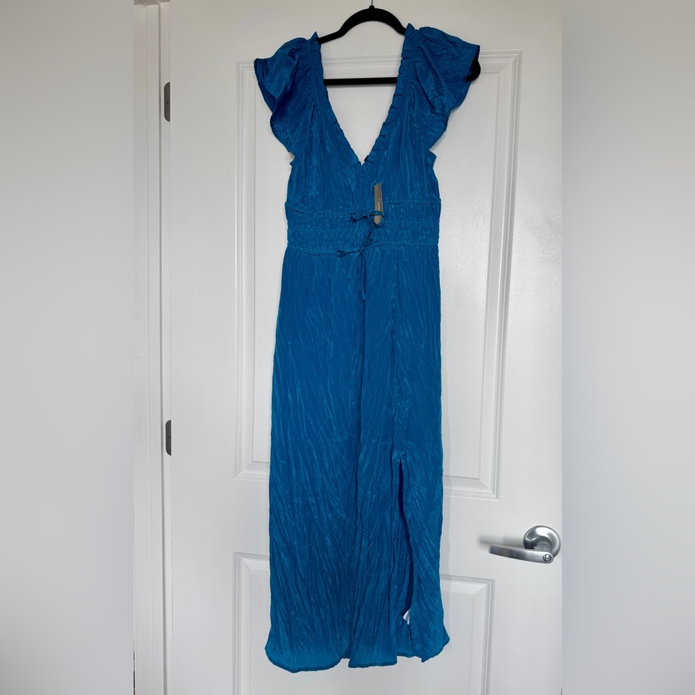NWT! J. Crew Palermo dress Nordic Sea Blue Size Small, super lightweight & airy! - Picture 3 of 16
